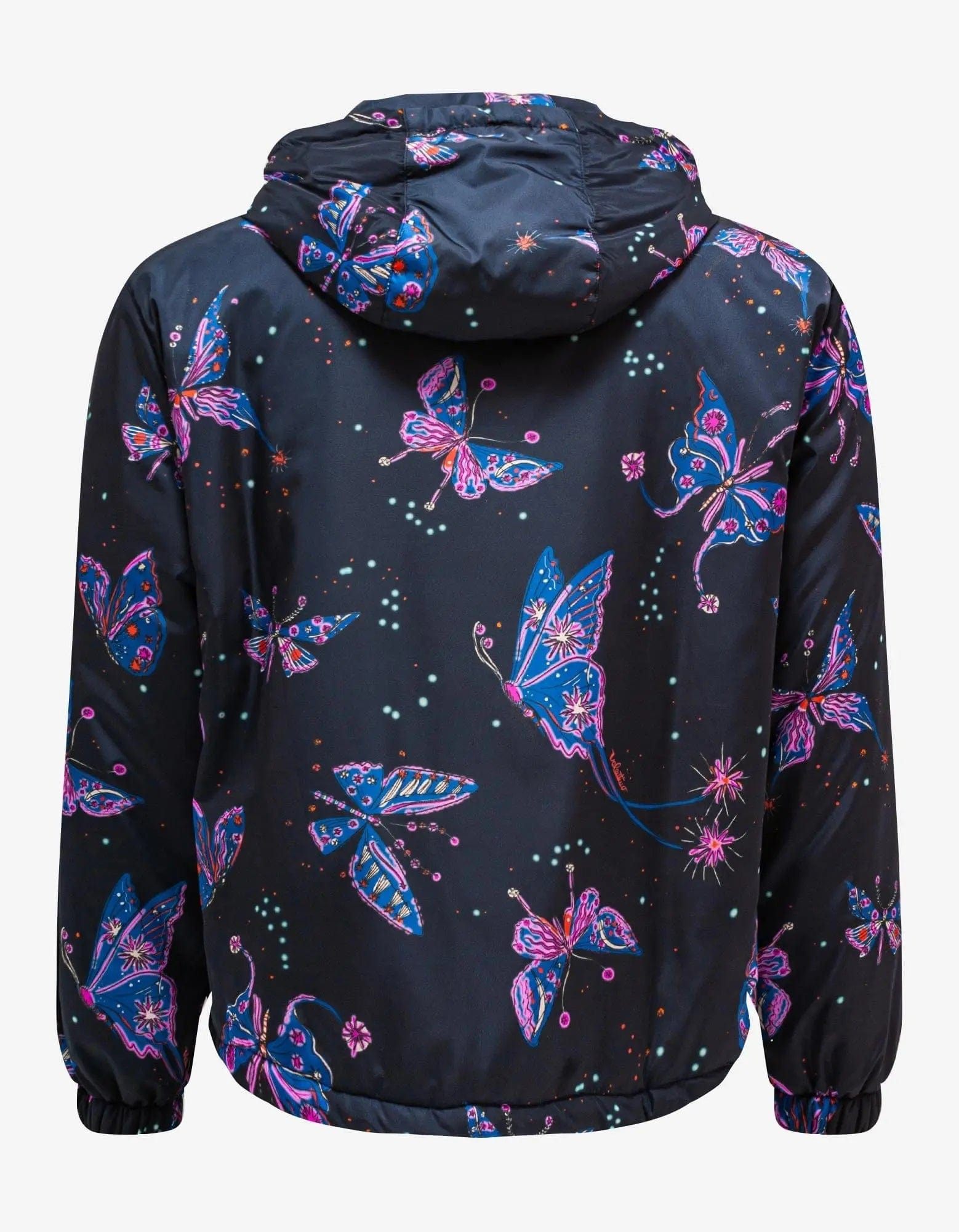Valentino Utopia Butterfly Print Nylon Windbreaker - 2