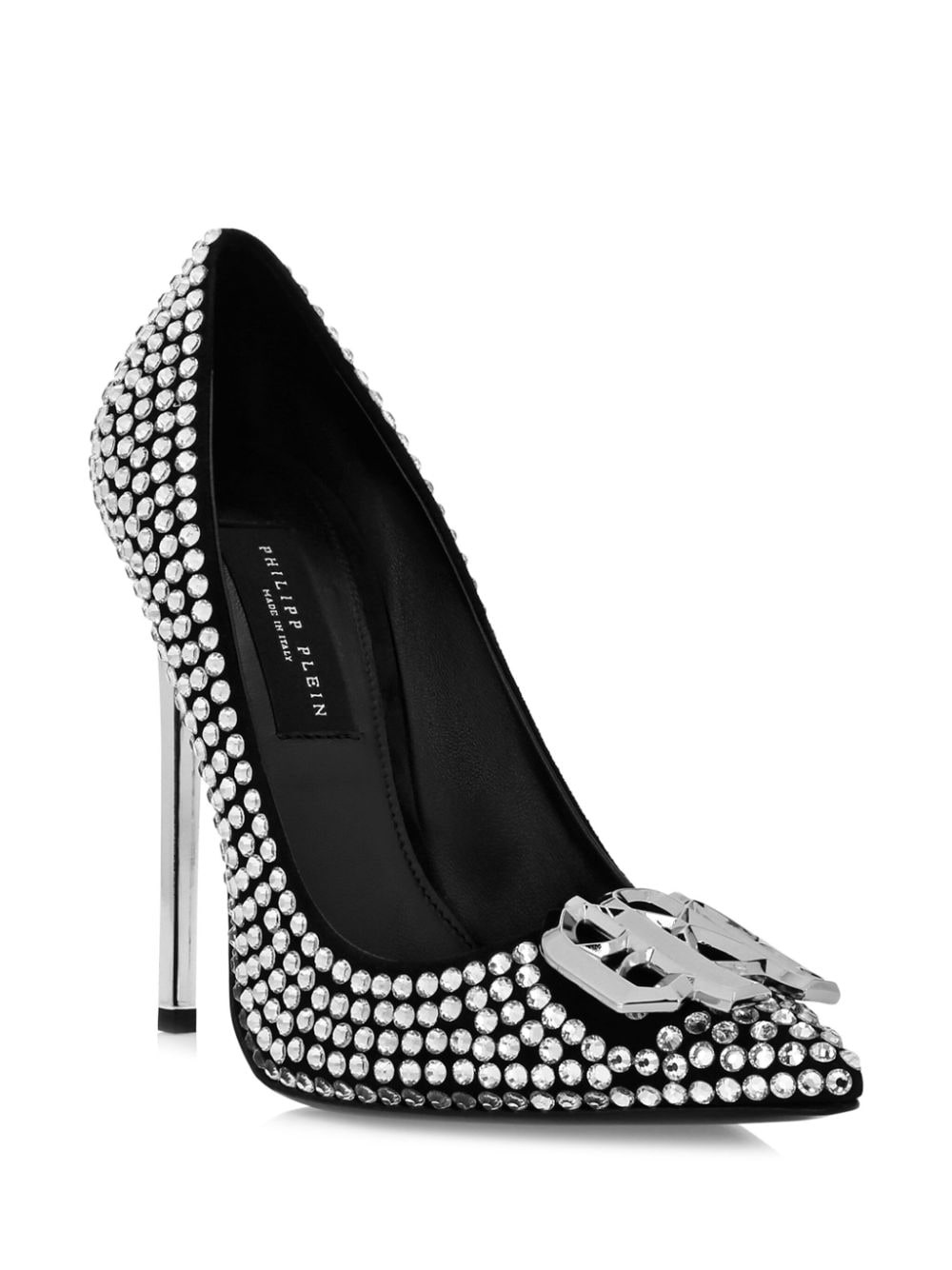 120mm rhinestone-embellished pumps - 2
