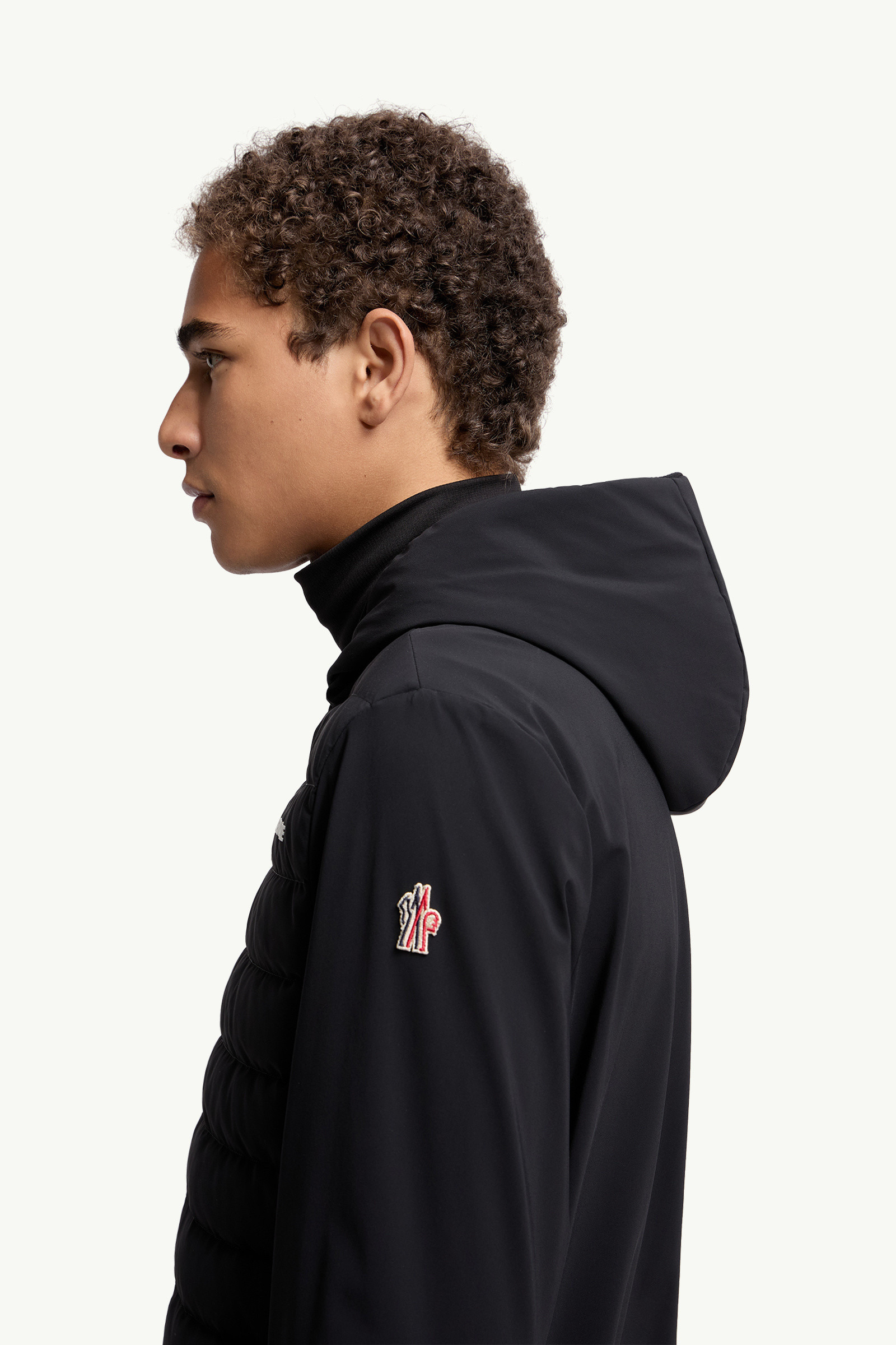 Padded Zip-Up Sweatshirt - 4