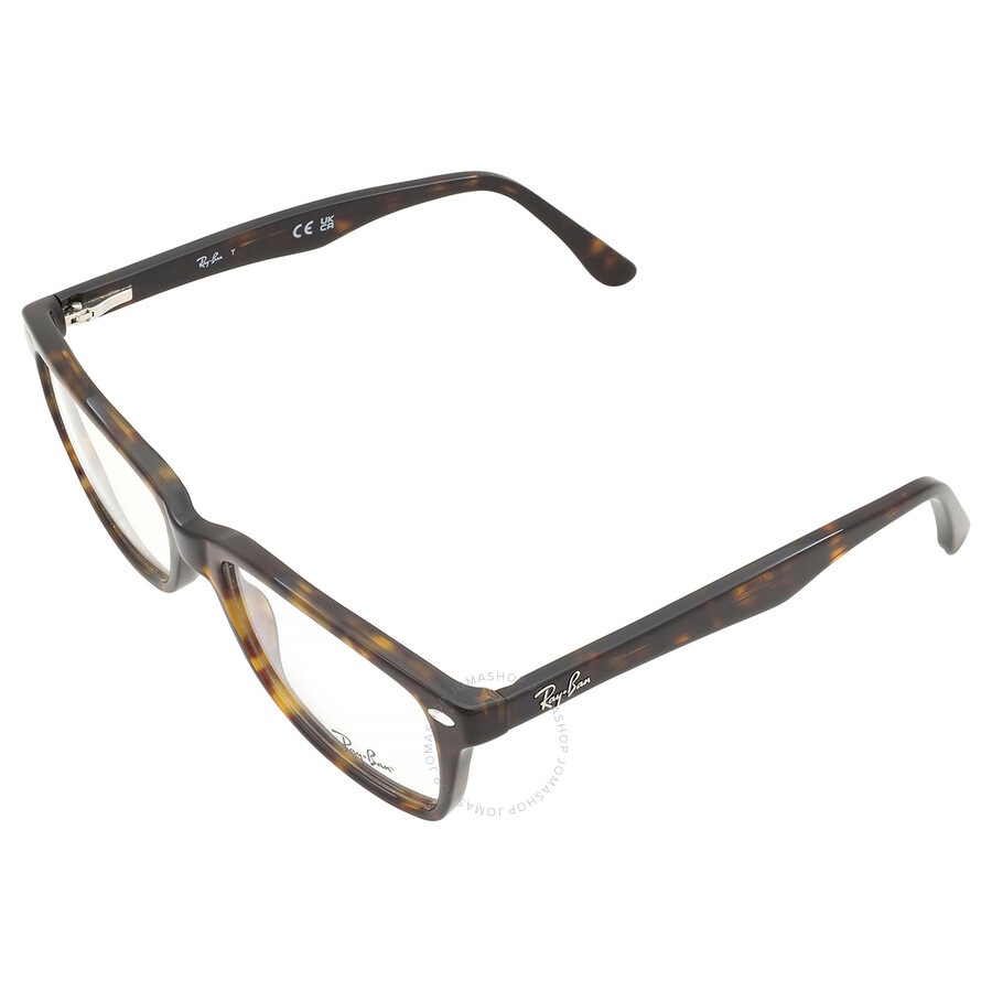 Ray Ban Demo Rectangular Ladies Eyeglasses RX5228 2012 55 - 5