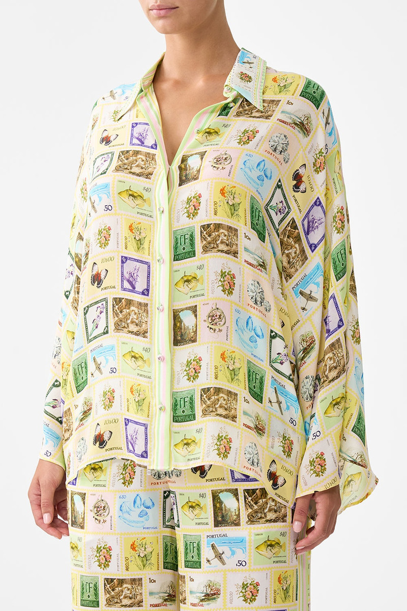 WIDE SLEEVE BLOUSE 5