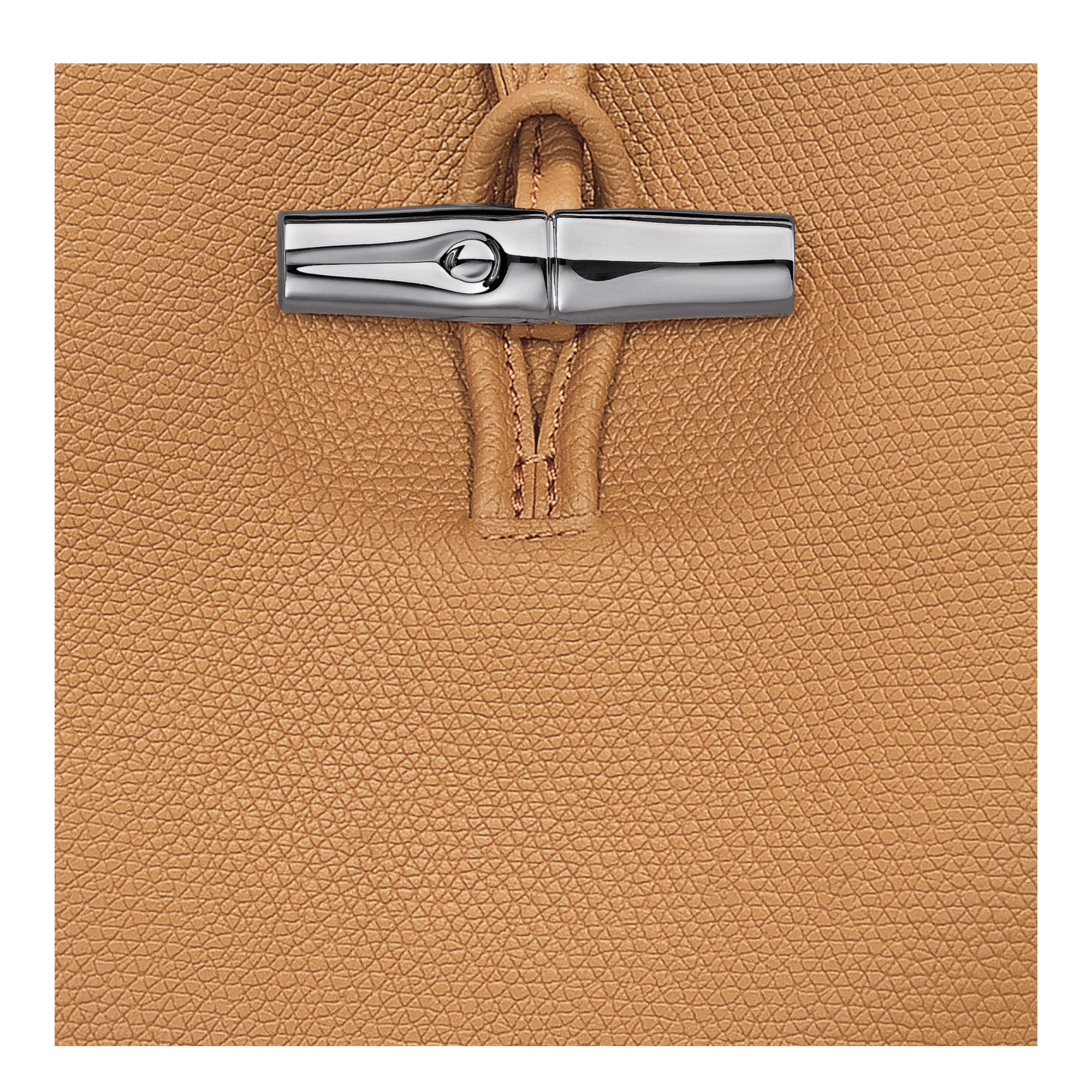 Le Roseau M Shoulder bag Walnut - Leather - 6