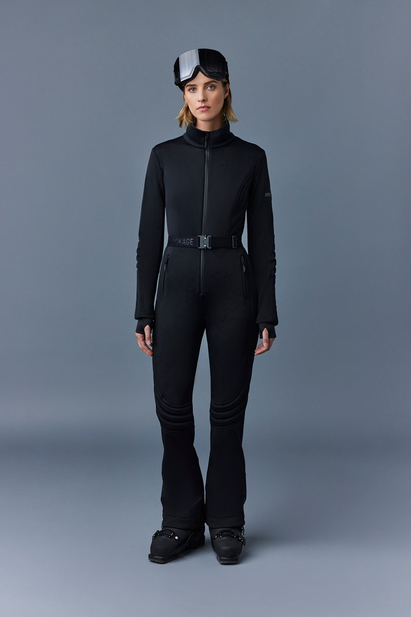 MACKAGE SHAWNA Techno fleece ski suit with articulated sleeves and knees outlook