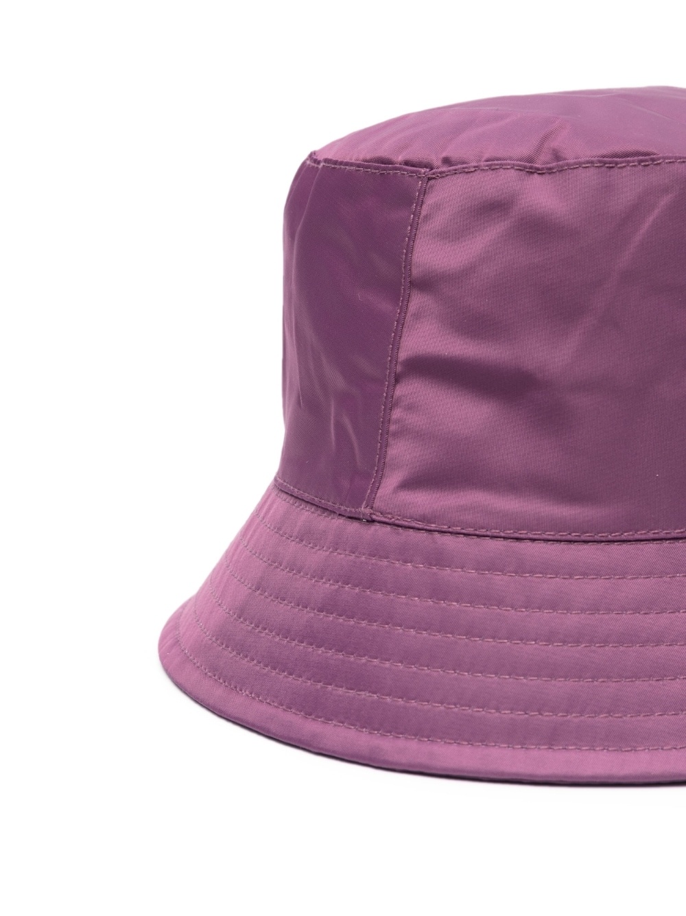 logo-plaque bucket hat - 2