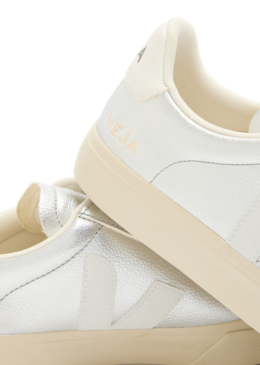 Veja Campo Metallic Leather Sneakers - 4