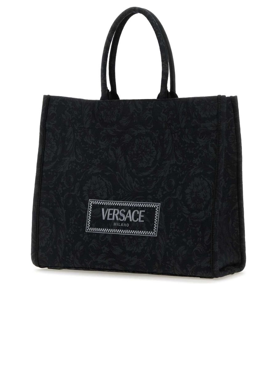 Embroidered Athena Shopping Bag - 2