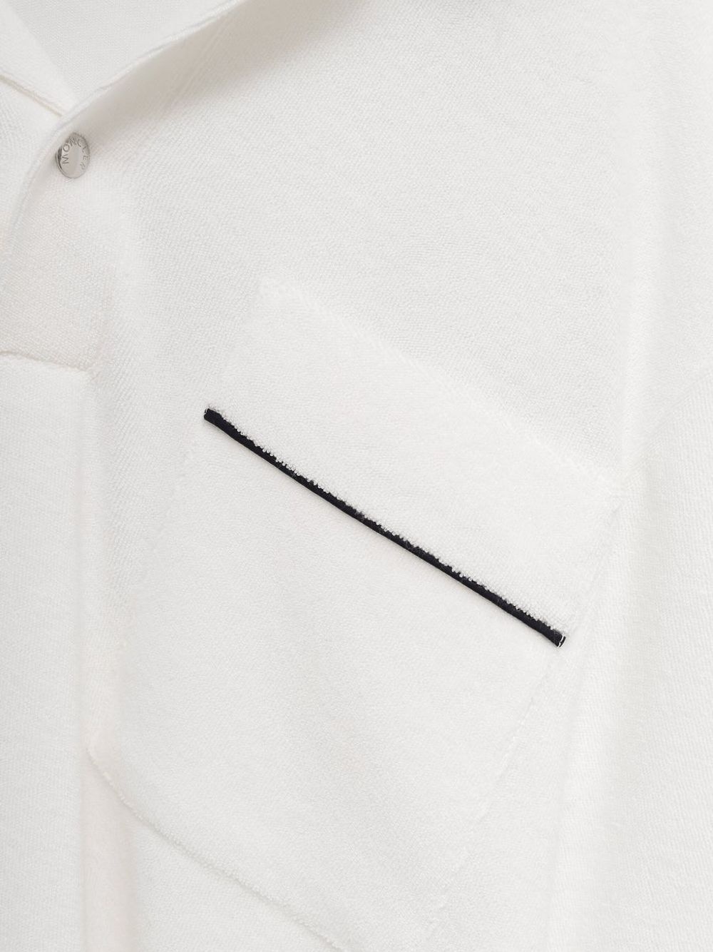 piped-trim polo shirt - 3