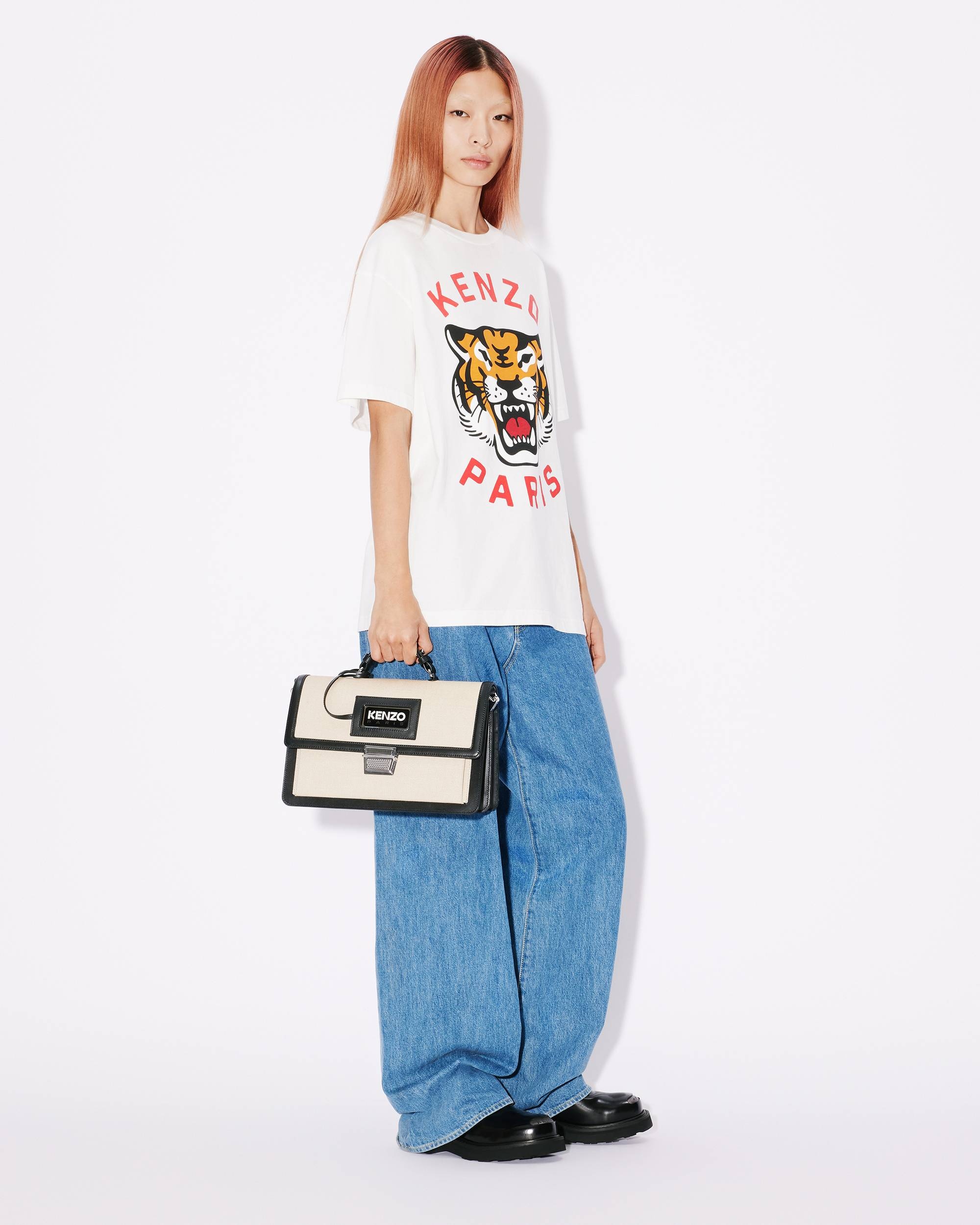 'KENZO Lucky Tiger' oversized genderless T-shirt - 5