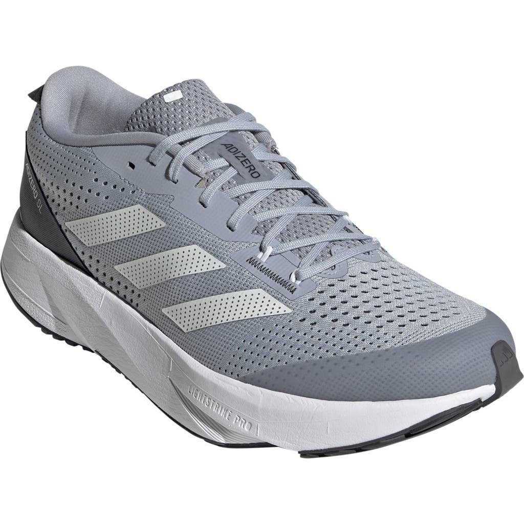 adidas Adizero SL Running Shoe in Halo Silver/White/Carbon at Nordstrom - 1