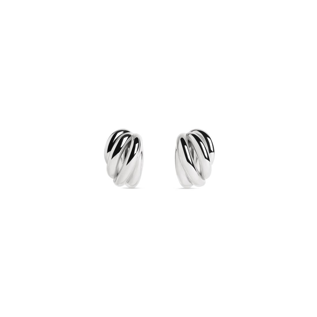 Women's Saturne Earrings in Silver - 1