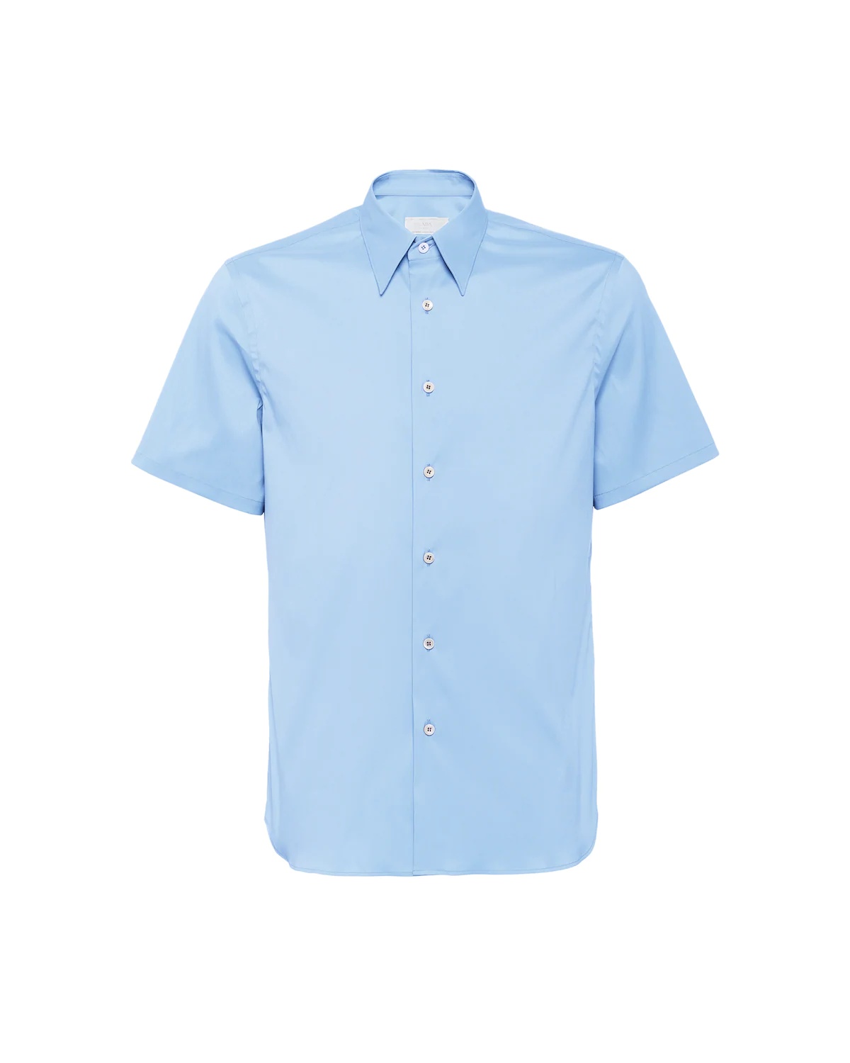 Short-sleeved cotton shirt - 1