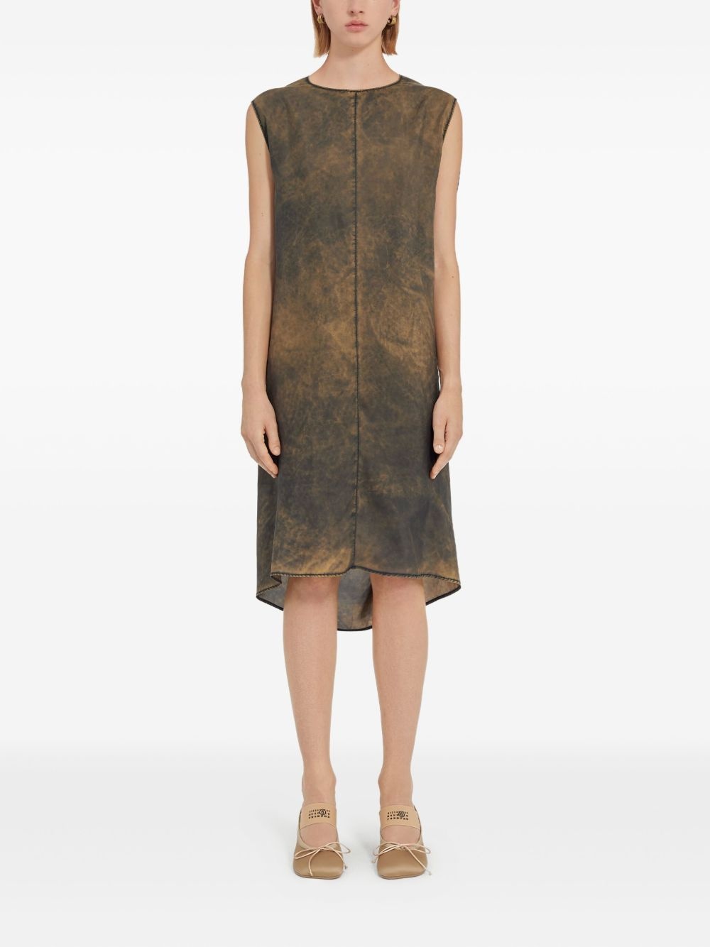 silk dress - 2