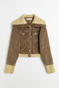 【関税込み】OUR LEGACY ブラウン Lasso ジャケット Our Legacy Knitted Lasso Jacket Brown Enzyme Cord | REVERSIBLE