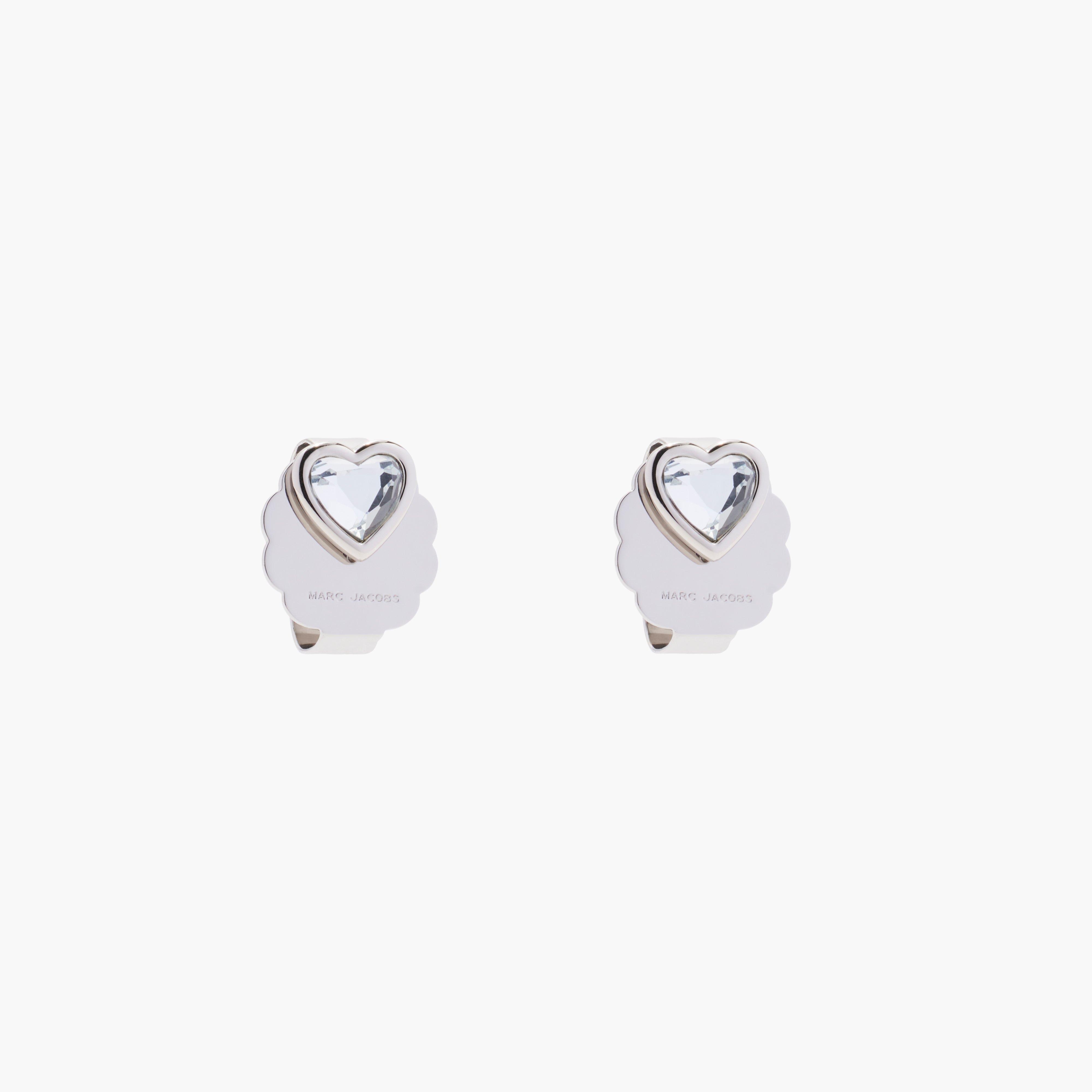 THE CHARMED HEART STUD EARRINGS - 5