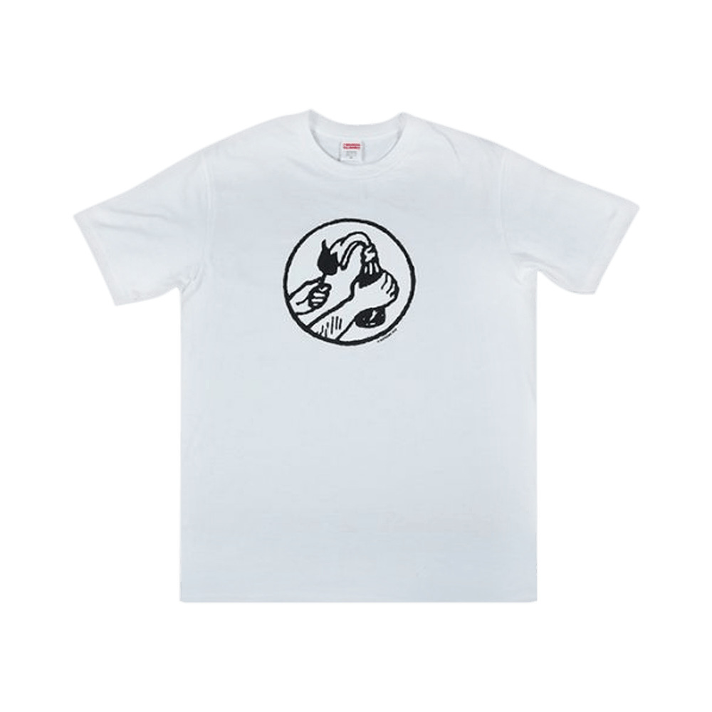 Supreme Molotov T-Shirt 'White' - 1