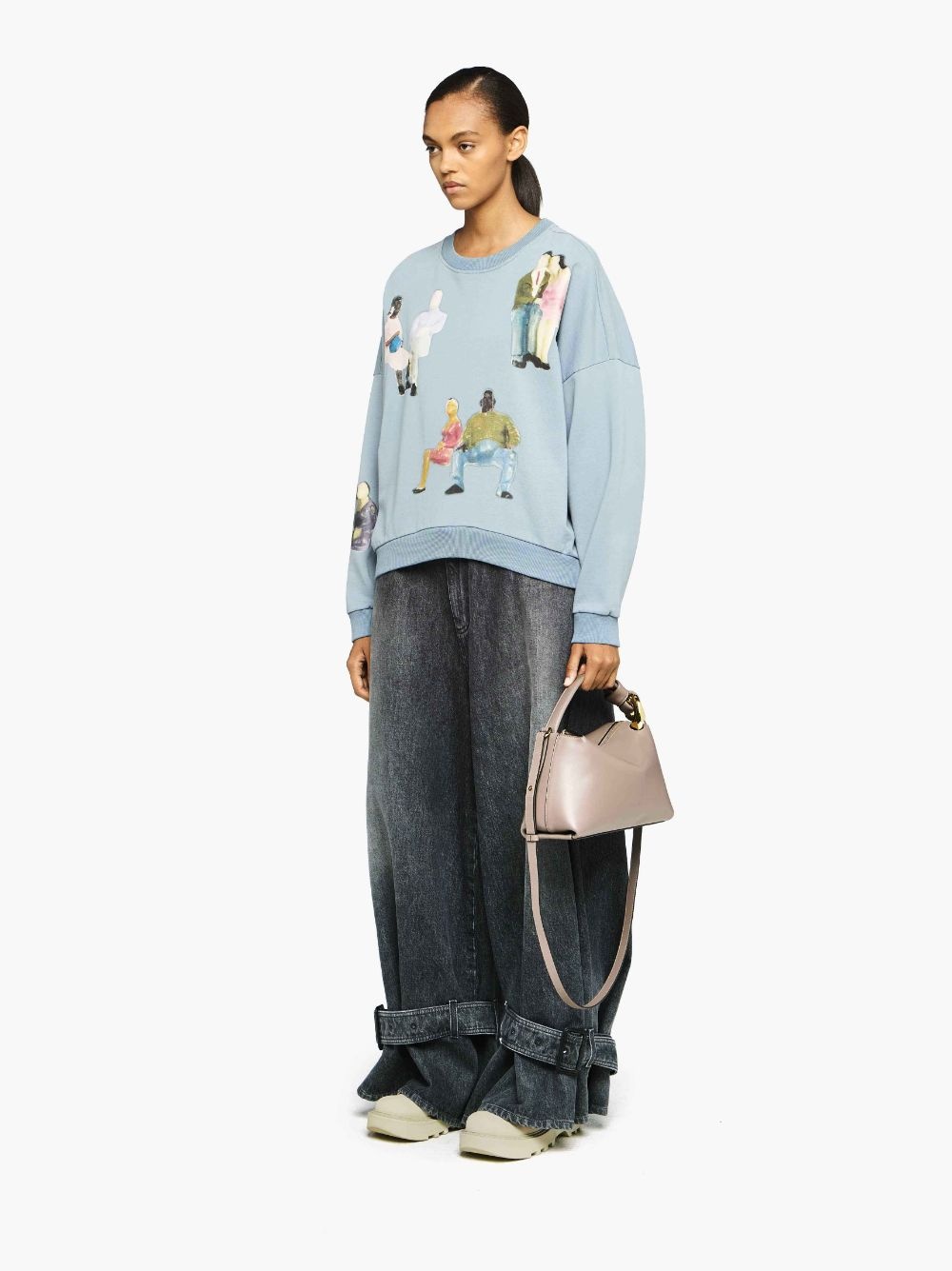 SWEATSHIRT WITH ALL OVER PRINT - 4