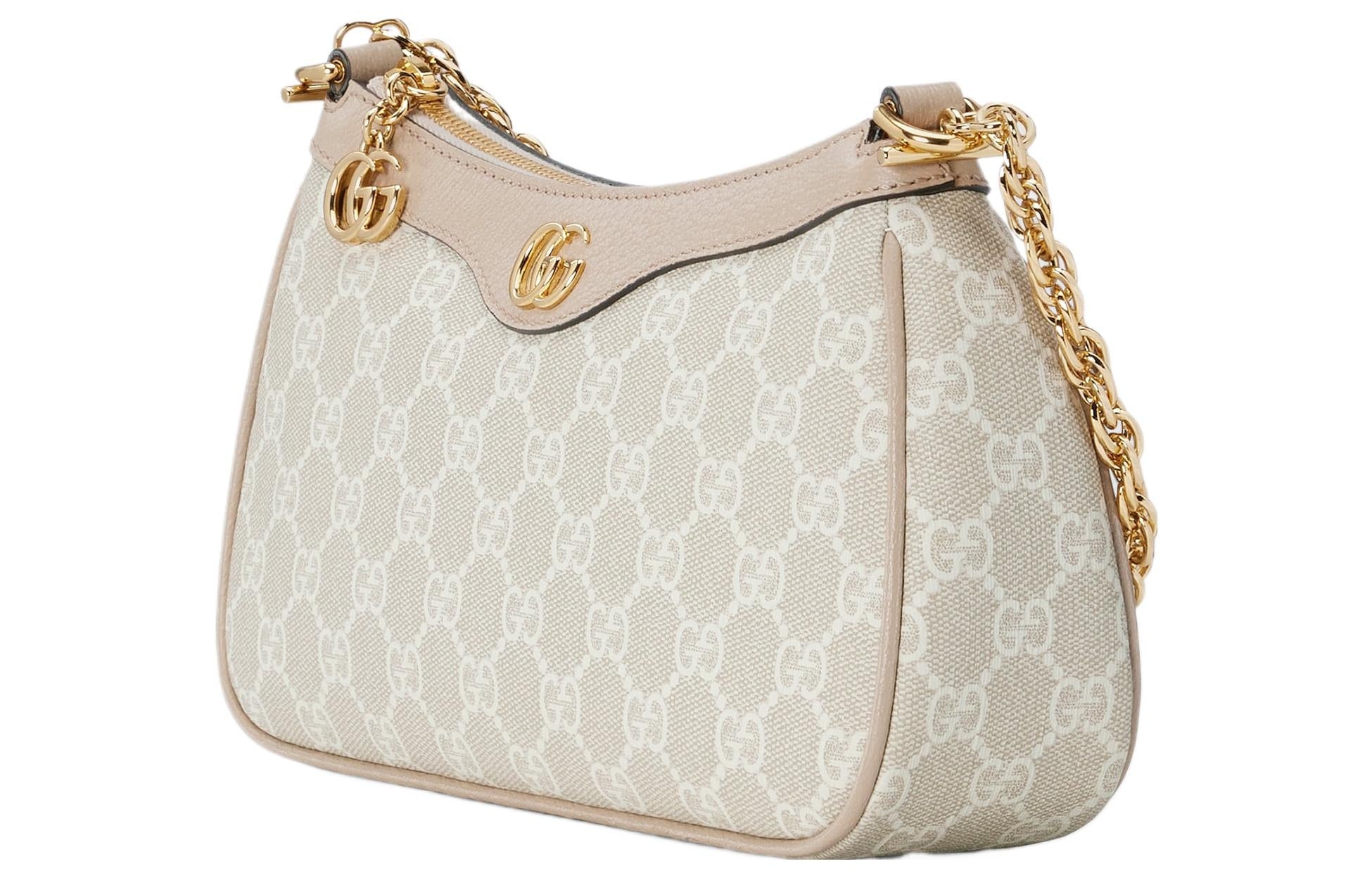 (WMNS) Gucci Ophidia GG Small Handbag 'Beige White' 735132-UULAG-9682 - 3