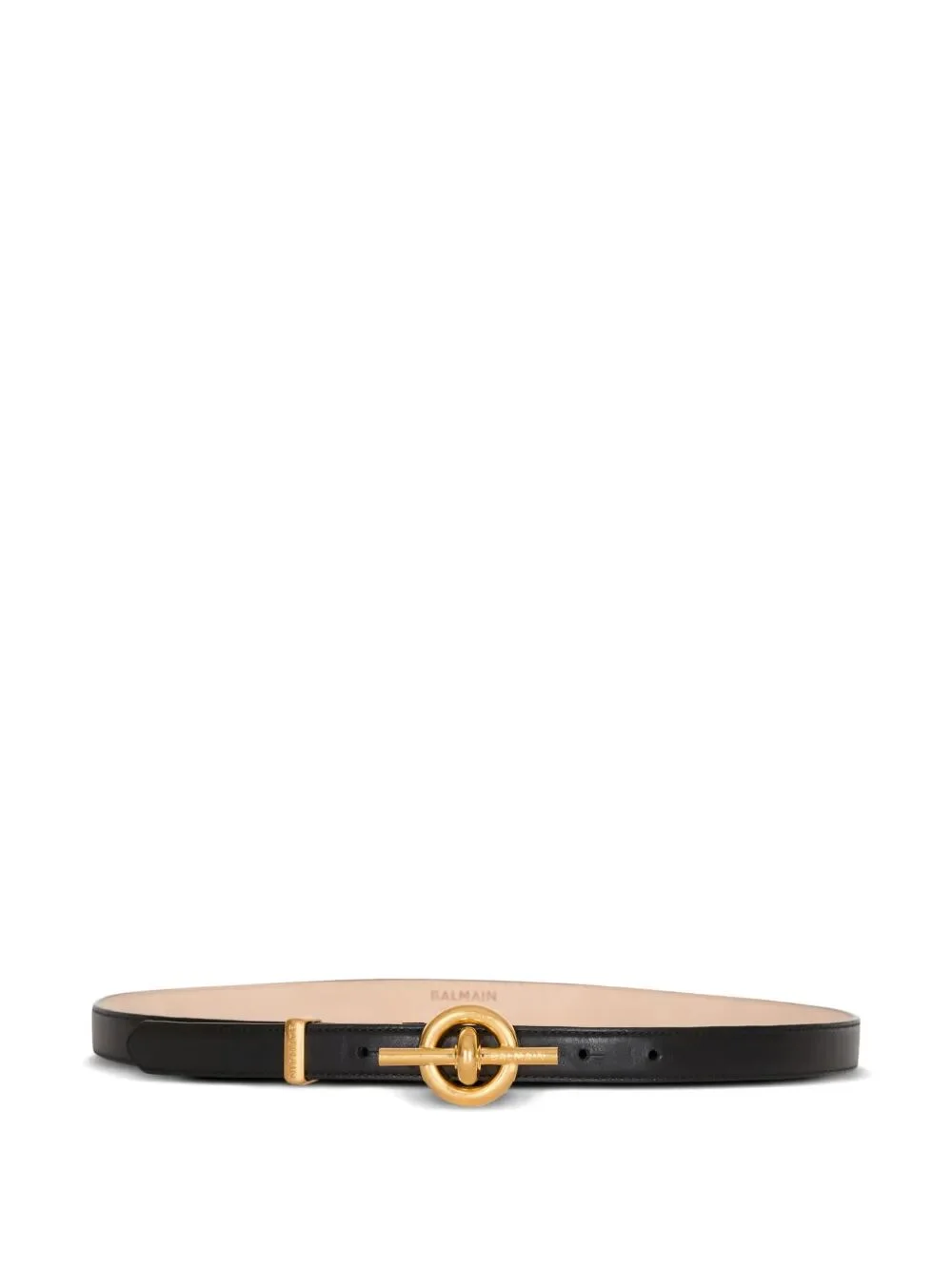 Balmain Women "T-Bar" 2Cm Calfskin Belt - 1