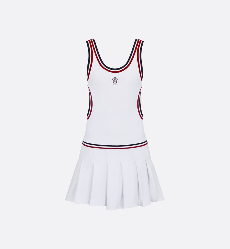 Dior Vibe Short Pleated Dress 1