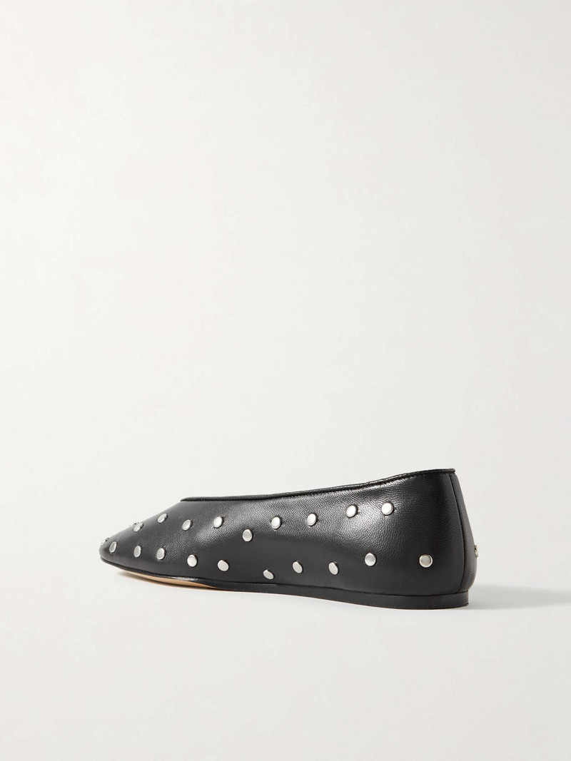 Regency studded leather ballet flats 3