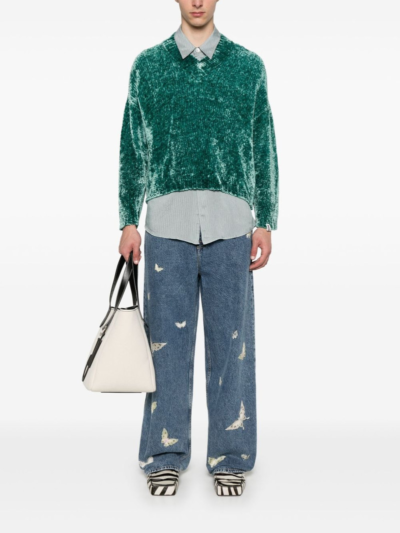 BONSAI chenille sweater outlook
