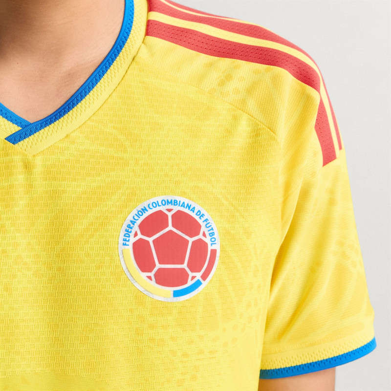 Colombia 26 Home Authentic Jersey 7