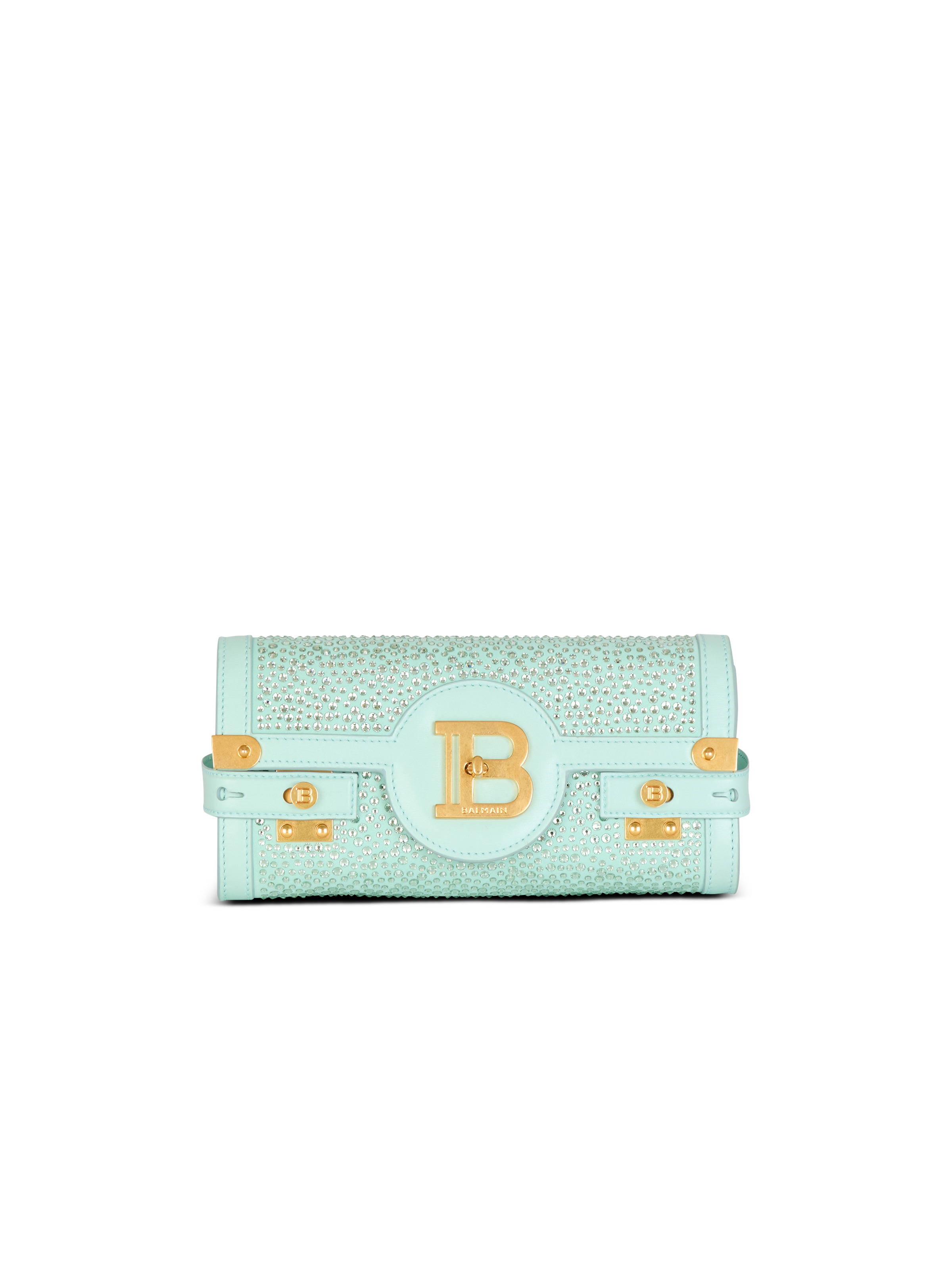 B-Buzz Pouch 23 in suede and rhinestones - 1
