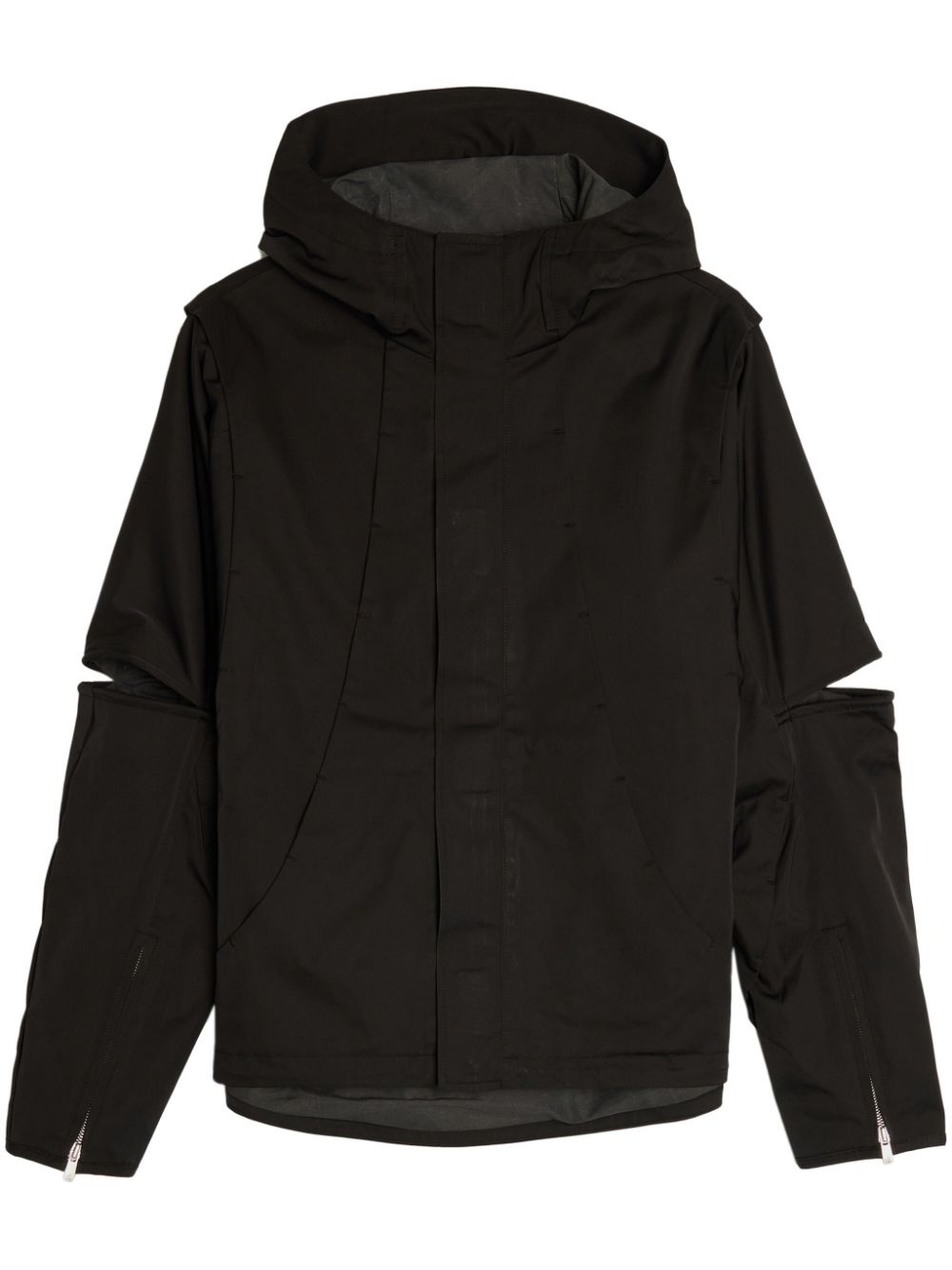 Storm cut-out hooded jacket - 1