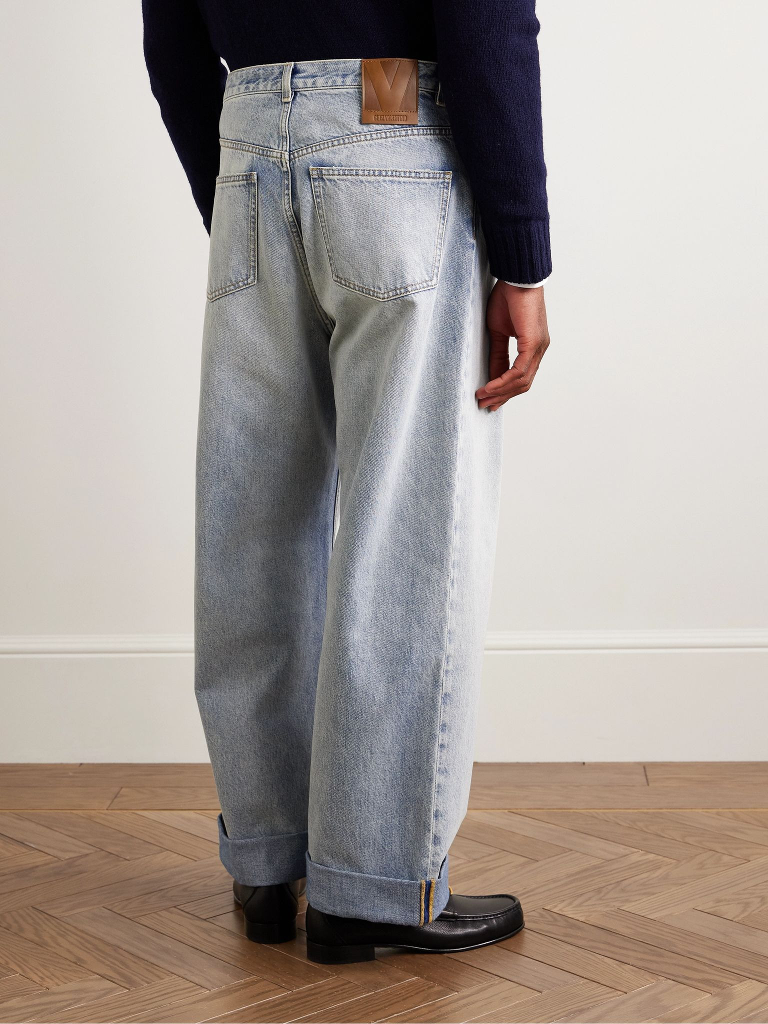 Straight-Leg Jeans Blue - 4