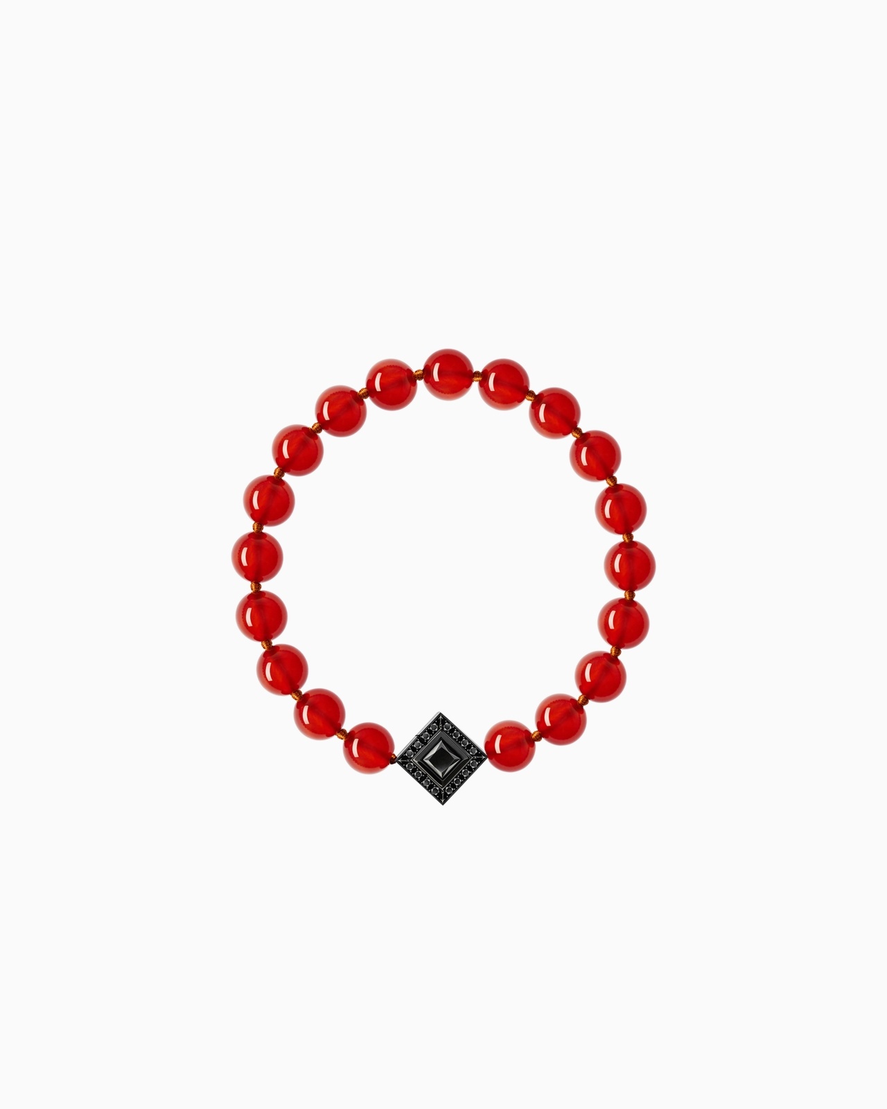 TAMARA BRACELET IN 18K GOLD, CARNELIAN AND SAPPHIRES - 1