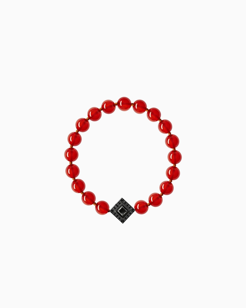 TAMARA BRACELET IN 18K GOLD, CARNELIAN AND SAPPHIRES 1