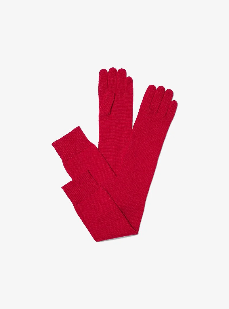 Long Cashmere Gloves - 1