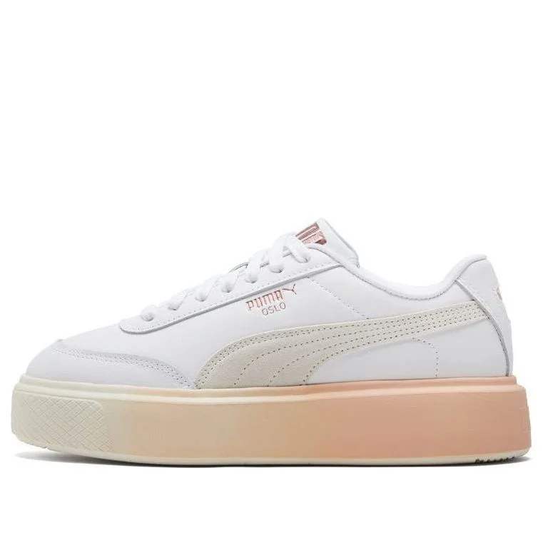 (WMNS) PUMA Oslo Maja Sneakers White/Pink/Blue 381895-01 - 1