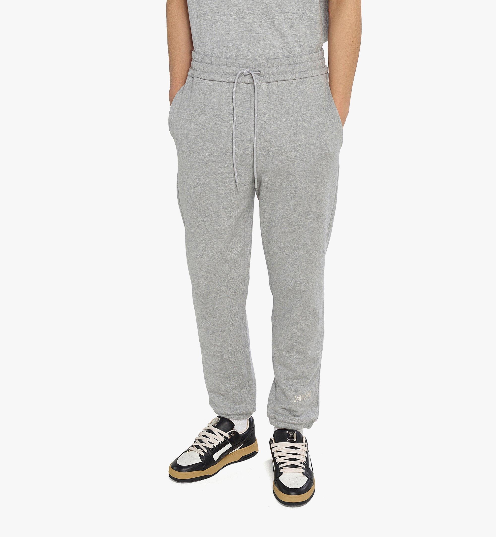 Men’s MCM Essentials Logo Track Pants in Organic Cotton - 4