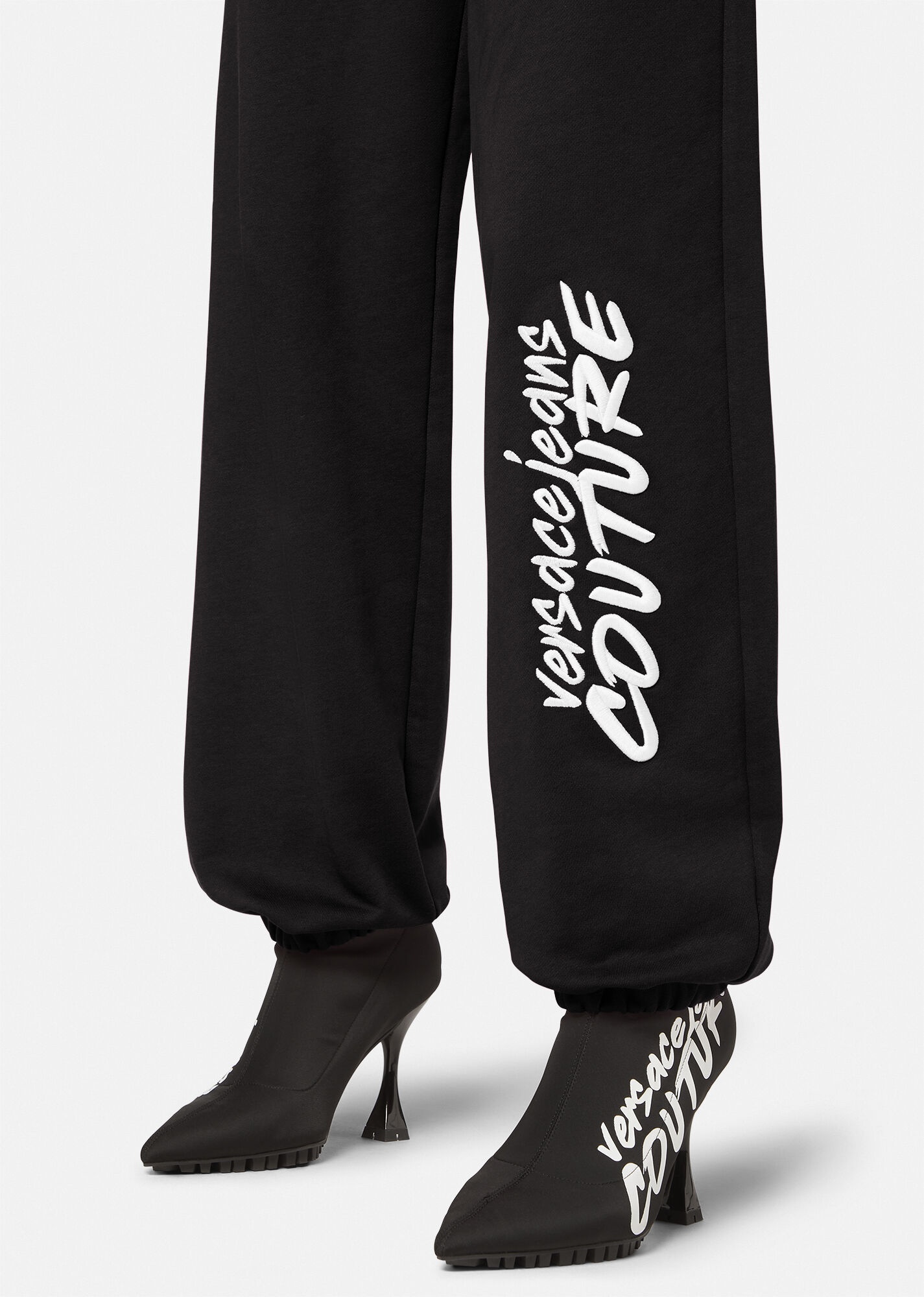 Logo Brush Couture Sweatpants - 5