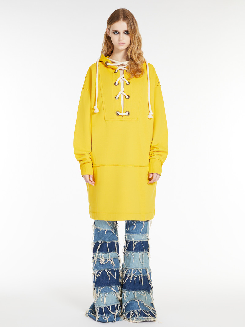 Max Mara GUELFI Flared patchwork jeans outlook
