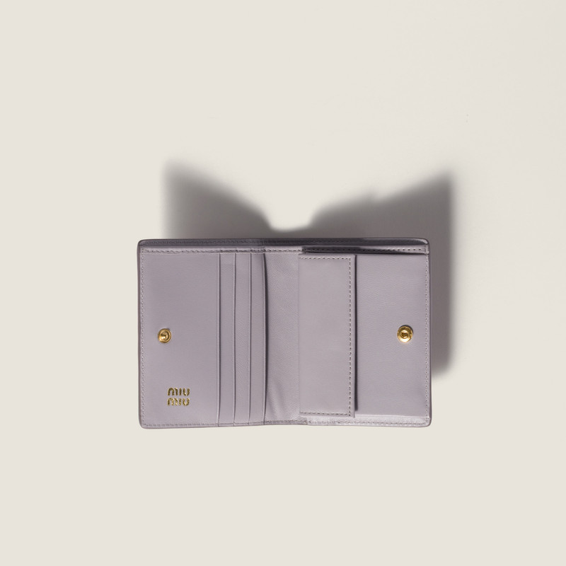 Miu Miu Small Ayers leather wallet outlook