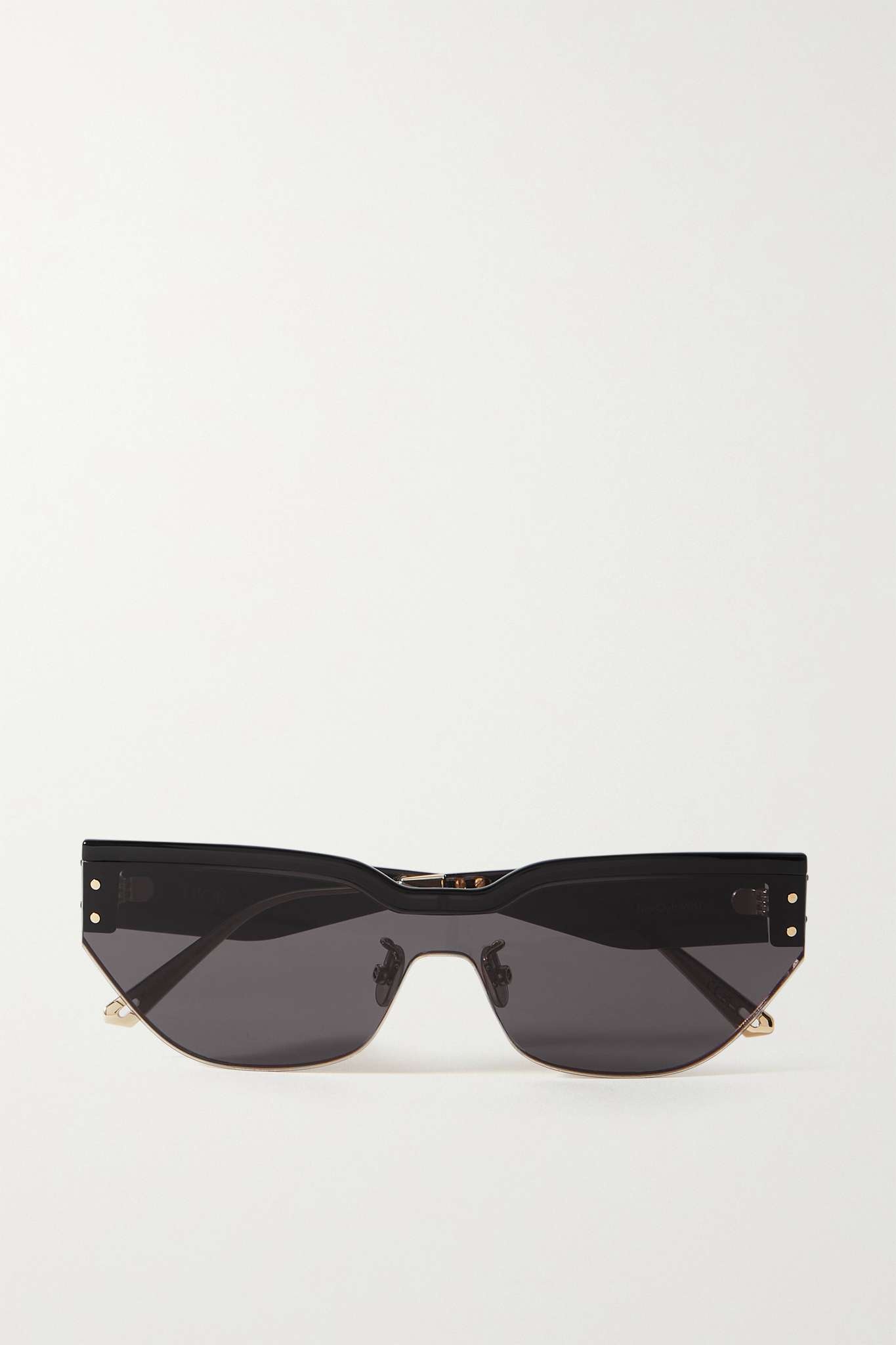 DiorClub M3U D-frame acetate and gold-tone sunglasses - 1