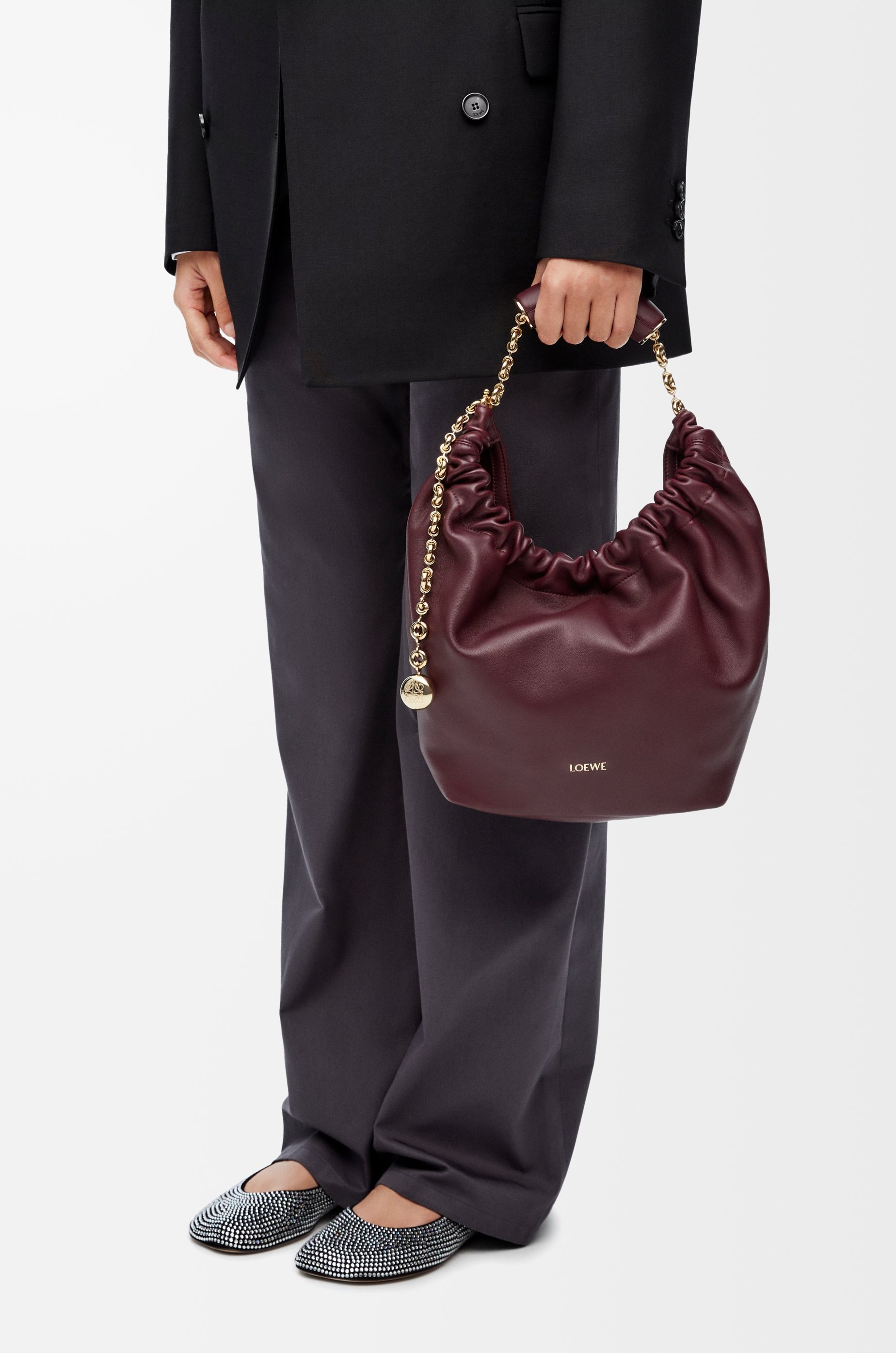 Small Squeeze bag in nappa lambskin - 2