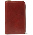 Burnished Full-Grain Leather Zip-Around Wallet - 4