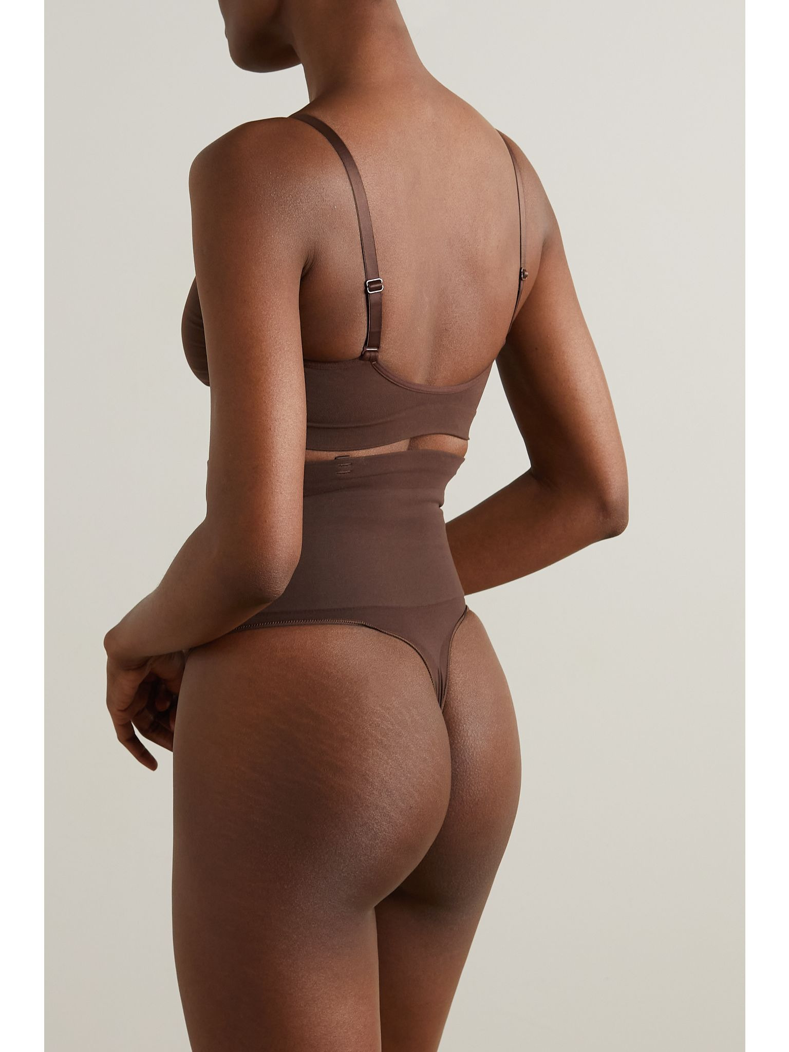 Core Control thong - Cocoa Brown - 3