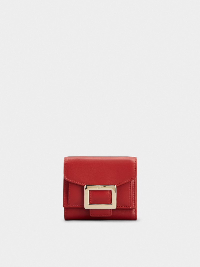Belle Vivier Wallet in leather 1