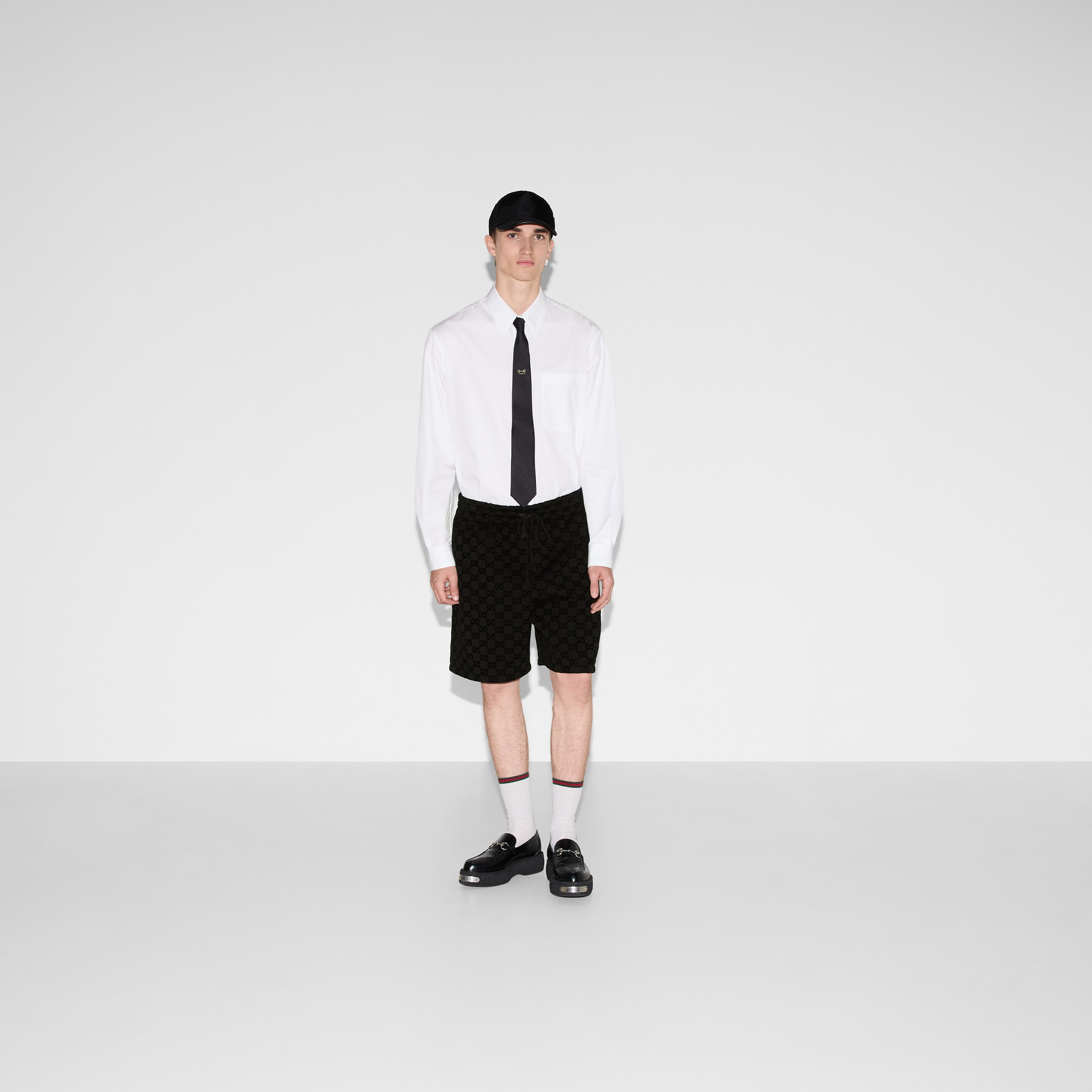 Printed jersey basketball shorts - 2