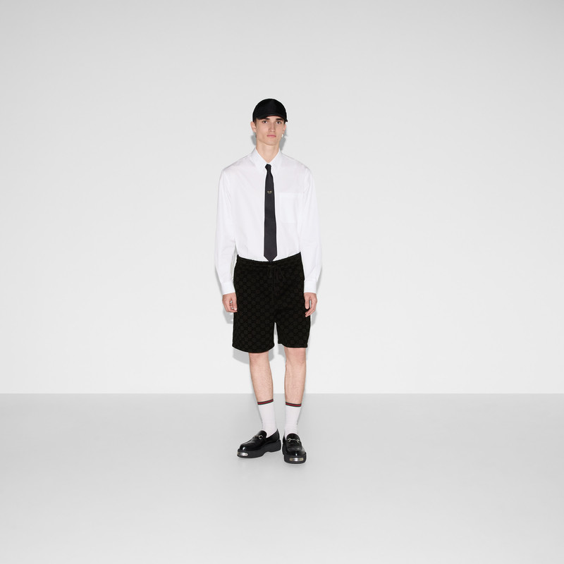 GUCCI Printed jersey basketball shorts outlook