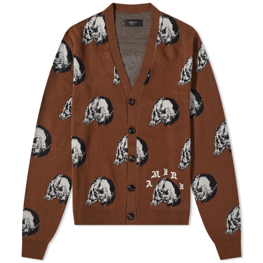 AMIRI Wes Lang Checkered Cardigan - 1