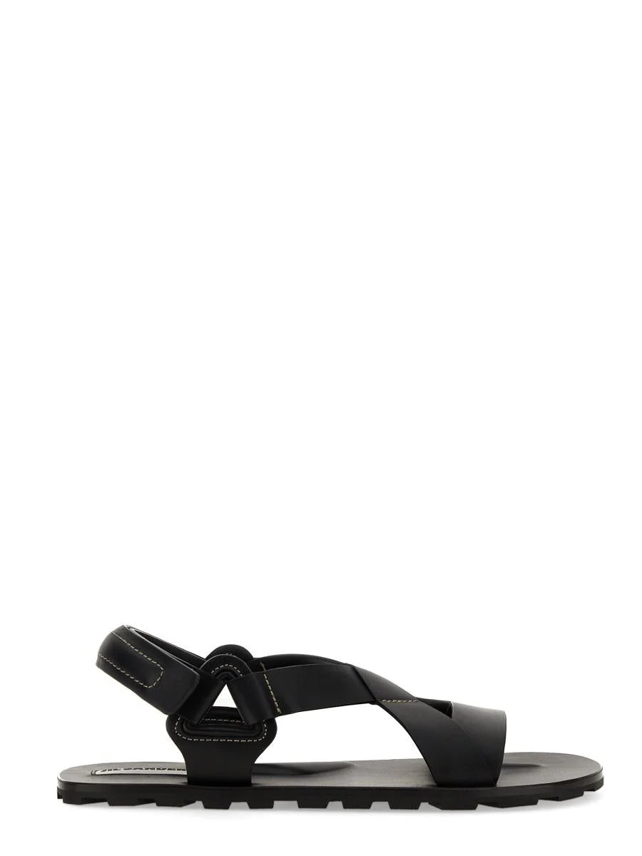 JIL SANDER LOW SANDAL. - 1