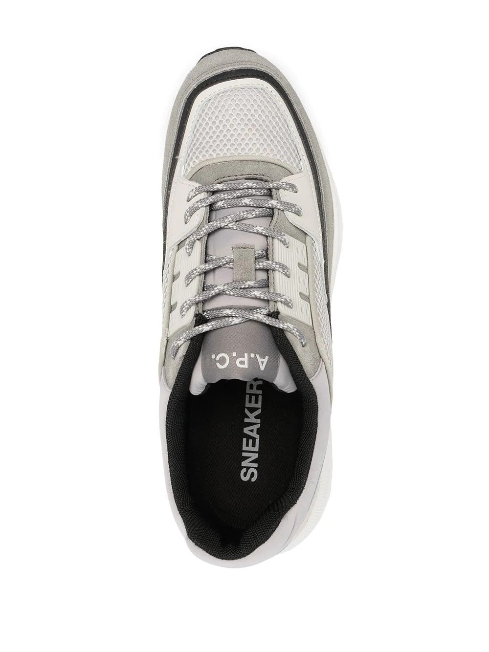 Herbert panelled low-top sneakers - 4