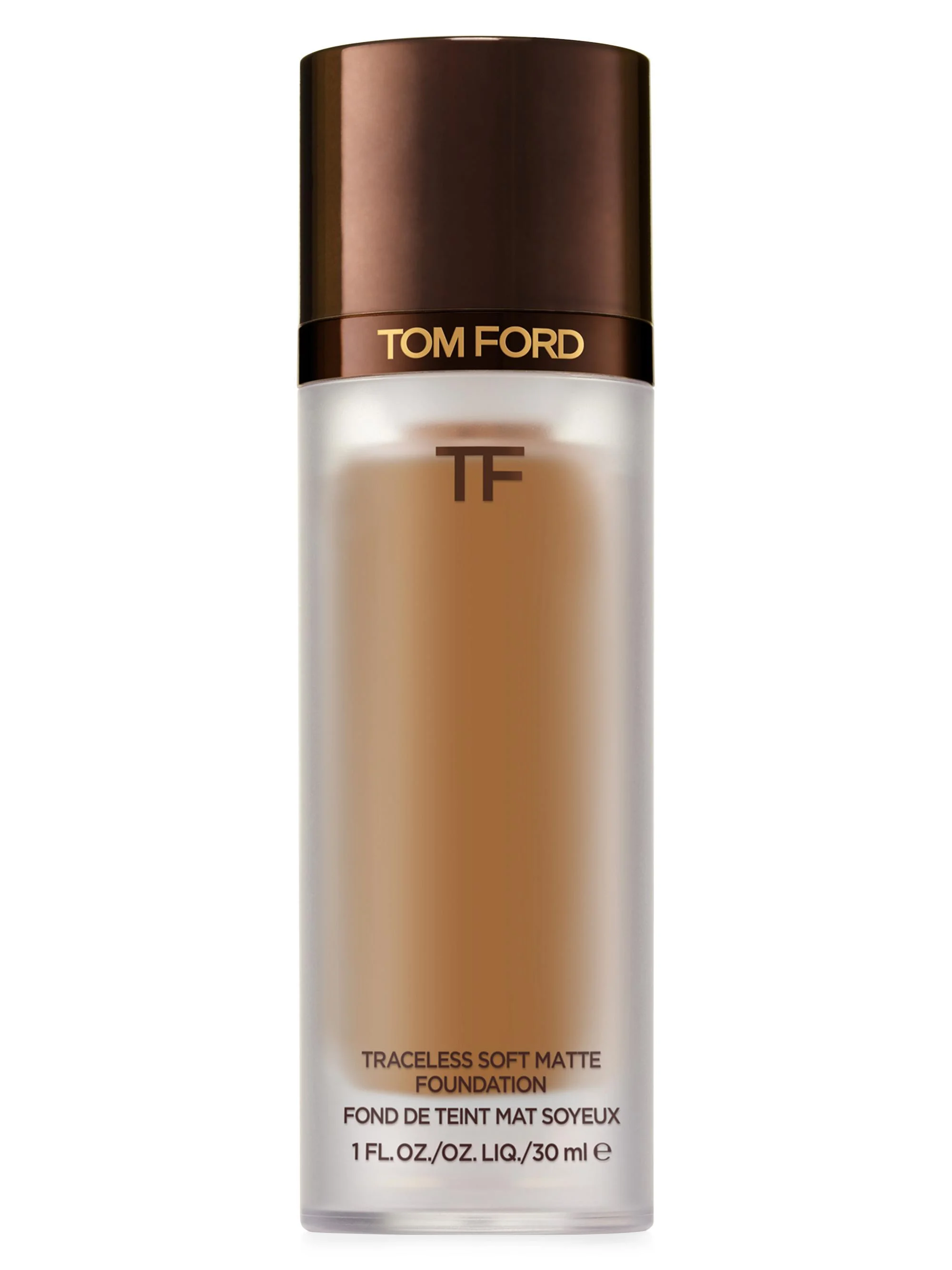 Women's Traceless Soft Matte Foundation - 10.7 Amber - 1