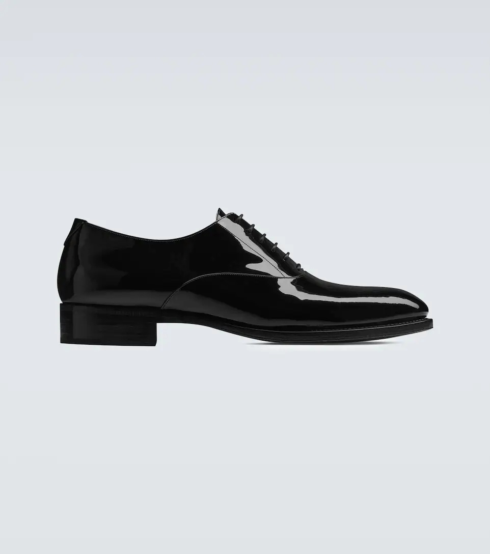 Adrien patent leather Derby shoes - 1