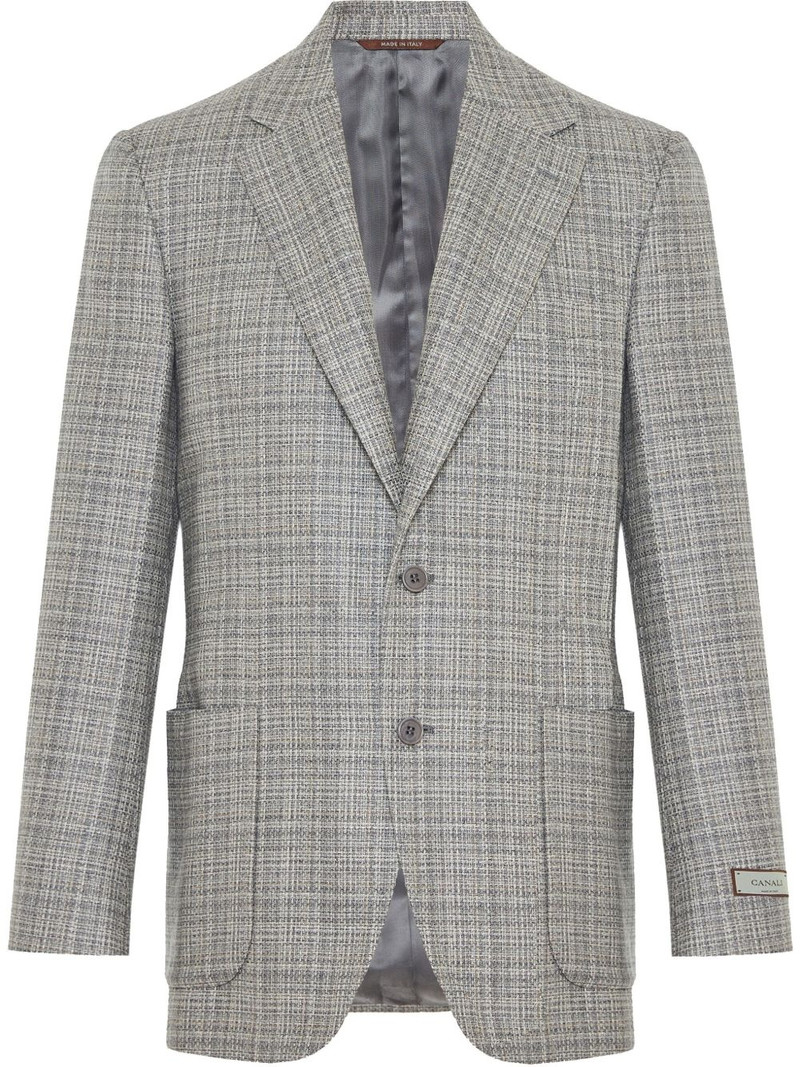 checked blazer 1
